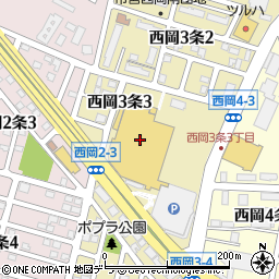 サイゼリヤ イオン札幌西岡店周辺の地図