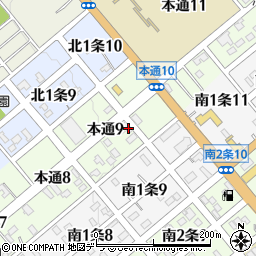 西十勝生コンクリート協同組合周辺の地図