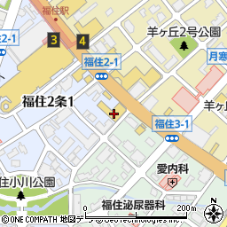 ネッツトヨタ札幌株式会社　プラザつきさむ周辺の地図