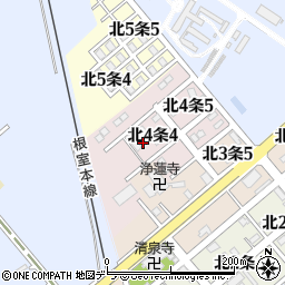 北海道上川郡清水町北４条4丁目12-5周辺の地図