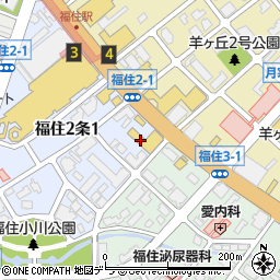 ネッツトヨタ札幌プラザつきさむ周辺の地図