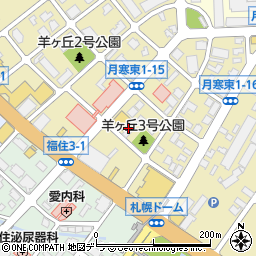 札幌個人タクシー協同組合　事務所周辺の地図