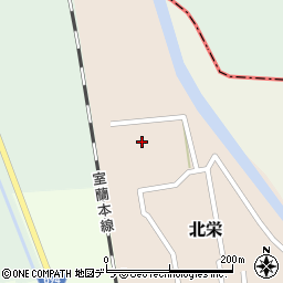 北海道夕張郡由仁町北栄17周辺の地図