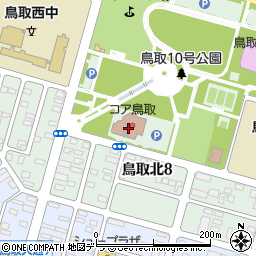釧路市鳥取コミュニティセンター（コア鳥取）周辺の地図