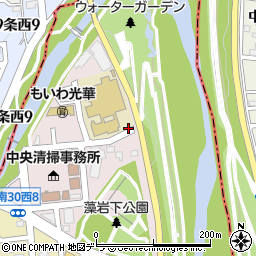北海道札幌市南区南３０条西周辺の地図