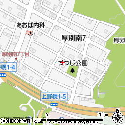 札幌市役所　子ども未来局・子ども育成部新札幌わかば小ミニ児童会館周辺の地図