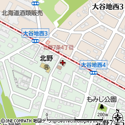 札幌市消防局清田消防署北野出張所周辺の地図