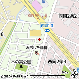 ノーリツ札幌南サービスショップ周辺の地図
