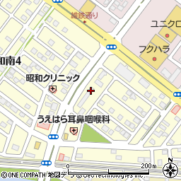 北海道釧路市昭和南3丁目15周辺の地図