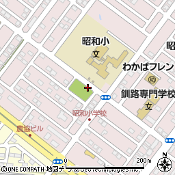 昭和10号公園周辺の地図