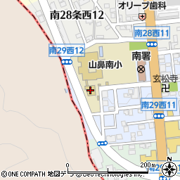 札幌市立山鼻南小学校周辺の地図