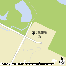 長沼町役場　堆肥生産センター周辺の地図
