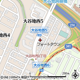 豊田ガラス店周辺の地図