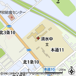 清水町立清水中学校周辺の地図