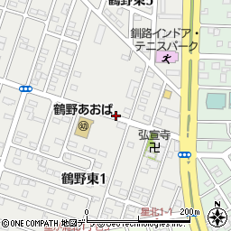 弘宣寺周辺の地図