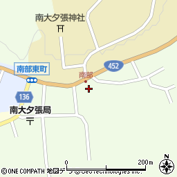 福士理容院周辺の地図