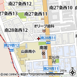 北海道札幌市中央区南２８条西11丁目3-3周辺の地図