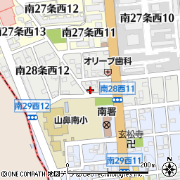 北海道札幌市中央区南２８条西11丁目3-6周辺の地図