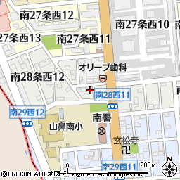 北海道札幌市中央区南２８条西11丁目3-1周辺の地図