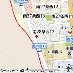 朝日プラザ山鼻南周辺の地図