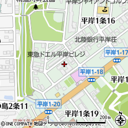 東洋通信工業　札幌営業所周辺の地図