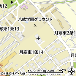 トヨタ自動車札幌分室周辺の地図