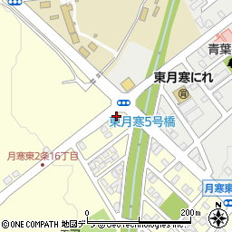 クリーン・スター　月寒東店周辺の地図