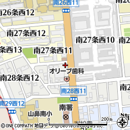 北海道　除雪機サービスエリス店周辺の地図