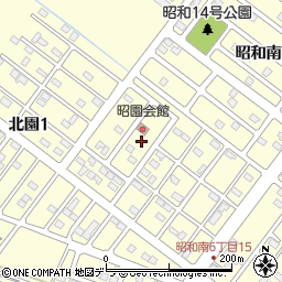 北海道釧路市昭和南6丁目19周辺の地図