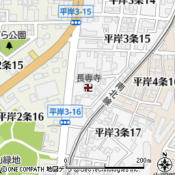 長専寺周辺の地図