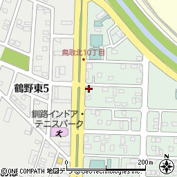 谷保製菓株式会社　釧路支店周辺の地図