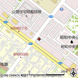 釧路昭和郵便局周辺の地図