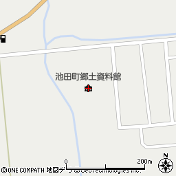 池田町郷土資料館周辺の地図