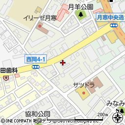 オー・ジー札幌支店周辺の地図
