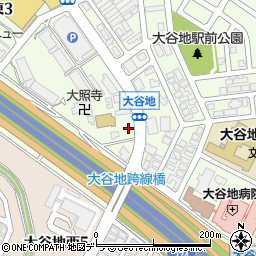 リパーク札幌大谷地東３丁目駐車場周辺の地図