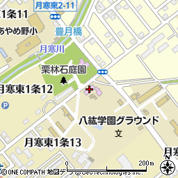 八紘学園資料館周辺の地図