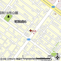北海道釧路市昭和南6丁目36周辺の地図