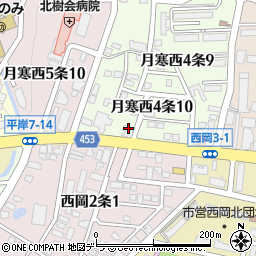 北海道新聞三宮販売所周辺の地図