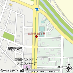 鳥取北10丁目周辺の地図