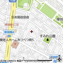 上野幌日の出公園周辺の地図