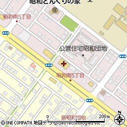 西松屋釧路昭和店周辺の地図