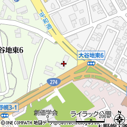 ＨｏｎｄａＣａｒｓ札幌中央南インター店周辺の地図