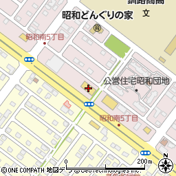 タイヤセレクト釧路周辺の地図