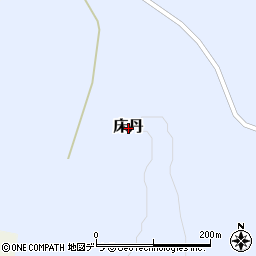 北海道釧路町（釧路郡）床丹周辺の地図