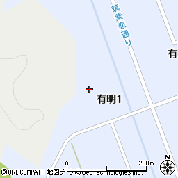 北海道厚岸郡厚岸町有明1丁目169周辺の地図