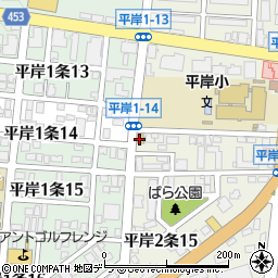 セイコーマート天神山店周辺の地図