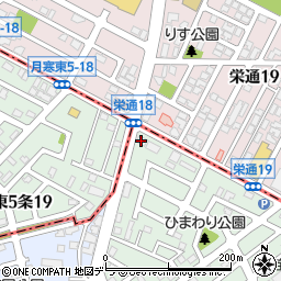 株式会社クリステンセン・マイカイ札幌営業所周辺の地図