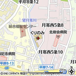 札幌くりのみ幼稚園周辺の地図