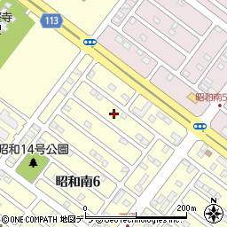 北海道釧路市昭和南6丁目40周辺の地図