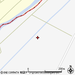 北海道夕張郡長沼町西７線北周辺の地図